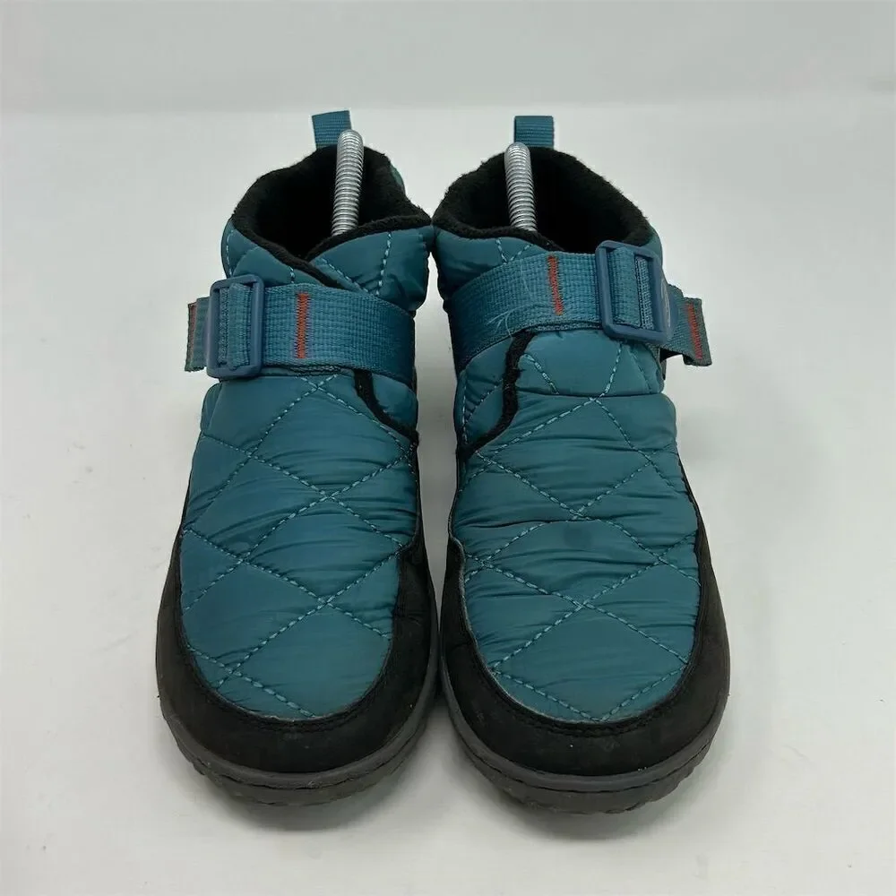 Chaco Ramble Puff Kids Casual Sneaker Slipper Shoes Blue Size 4.5 Outdoor
